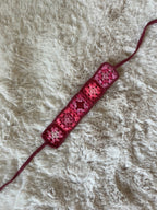 Bandeau au crochet mini granny squares