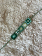 Bandeau au crochet mini granny squares
