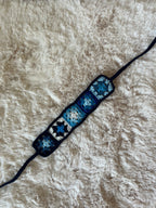 Bandeau au crochet mini granny squares